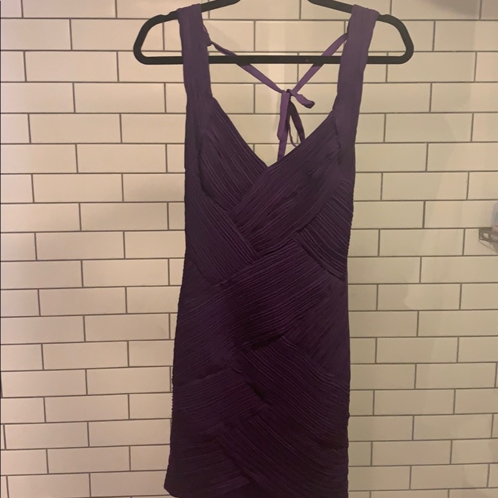 Purple Cocktail Dress